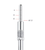 Straight convex osteotome with stop Ø 3.3 mm