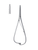 Mathieu needle holder with fine tip Steel 14 cm