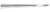 Heidbrink root drill Ø 1.5 mm, 17.5 cm