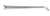 Warwick – James root canal lever, left, for small teeth, 15.5 cm