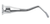 Miller root canal lever, left, Ø 4 mm, bent