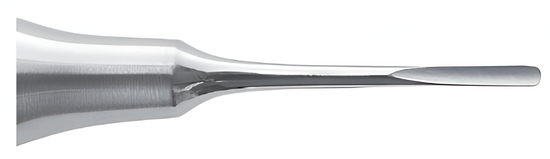 Root canal lever, anatomical, straight, with round tip Ø 2.5 mm