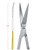 Scissors Iris curved TC 11.5cm