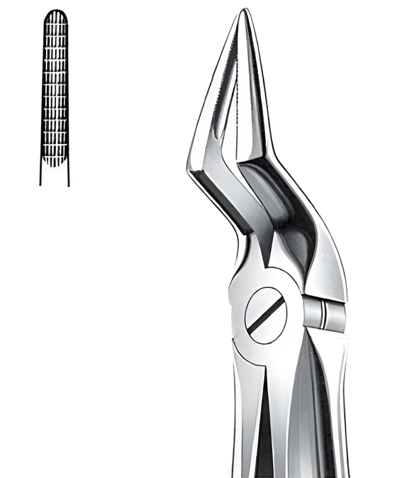 Екстракционни форцепс за корени на горни резци Fig.51