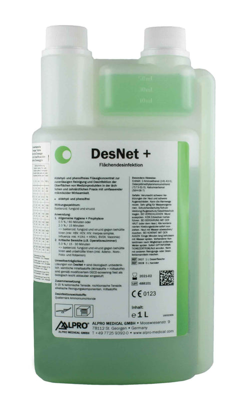 Alpro DesNet Дезинфектант за повърхности 1L