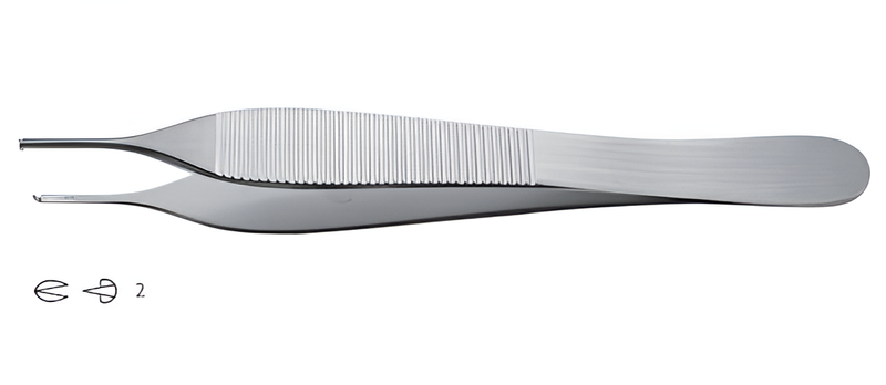 Adson surgical forceps 12 cm