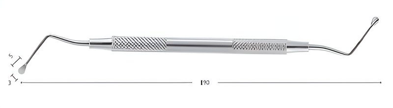 Bone curette Hemingway Fig.1