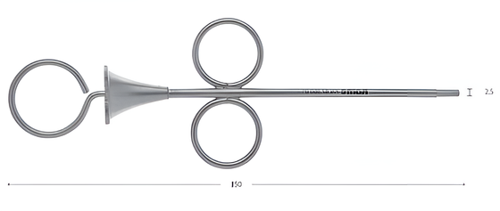 Bone syringe Ø 2.5 mm