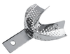 Perforated impression tray without rim, lower No. 4