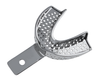 Perforated impression tray with lower edge No. 4