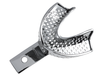Perforated impression tray with lower edge No. 5
