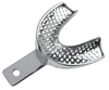 Perforated impression tray with lower edge No. 6