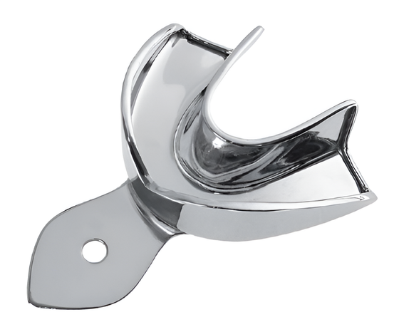 Smooth impression tray with edge, lower no. 5