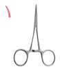 Anatomical micro mosquito forceps, curved, 10 cm