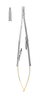 Castroviejo TC needle holder straight 180 mm