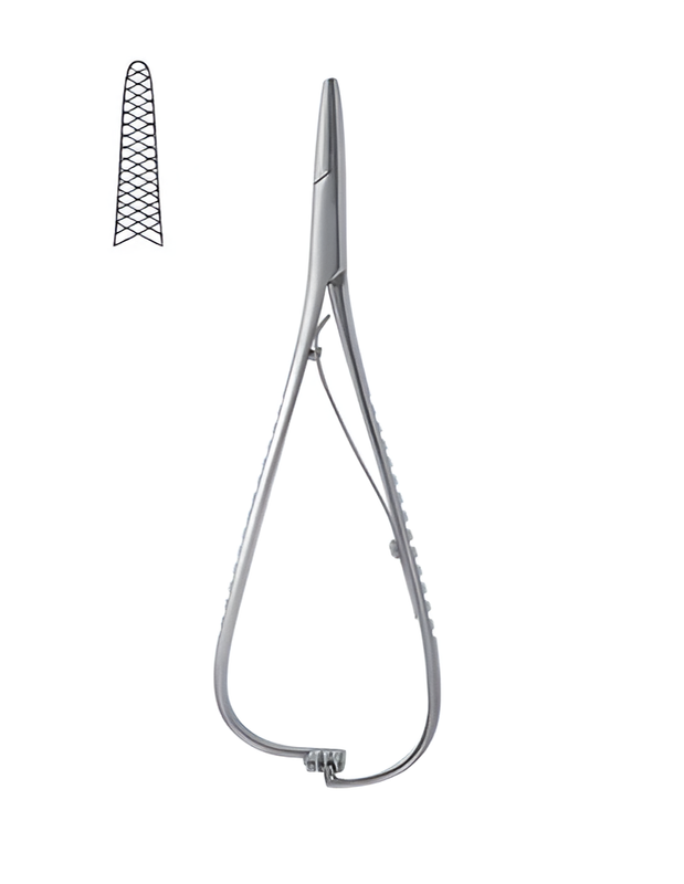 Mathieu Steel needle holder 17 cm