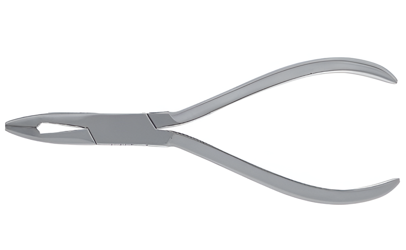 Goslee curved orthodontic forceps