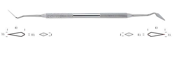 Sanders double scalpel