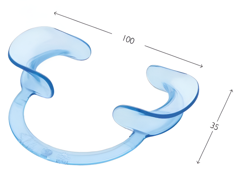 Двоен пластмасов екартьор за деца
