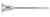 Straight Bain lever, round tip Ø 3 mm