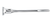 Straight Bain lever, round tip Ø 4 mm