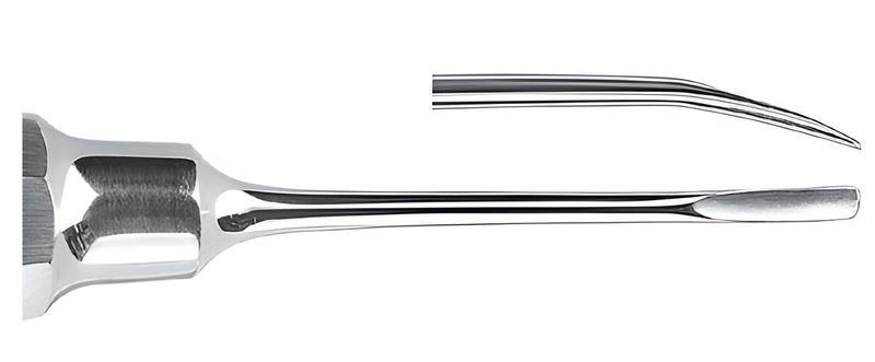 Gärtner root pry bar, curved, with round tip Ø 2.5 mm