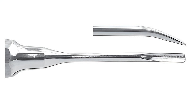 Gärtner root pry bar, curved, with round tip Ø 3.5 mm