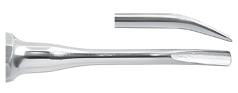 Gärtner root pry bar, curved, with round tip Ø 4.5 mm