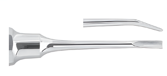 Gärtner root pry bar, curved, with beveled tip Ø 3.5 mm
