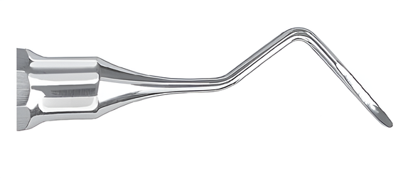 Heidbrink root lever left Ø 2 mm, 17.5 cm