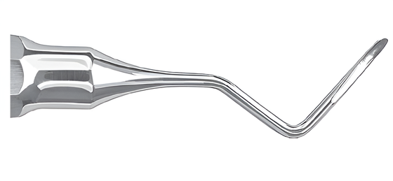 Heidbrink root lever right, Ø 2 mm, 17.5 cm