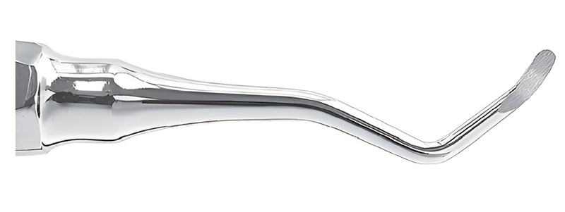 Miller root lever, right, Ø 4 mm, bent