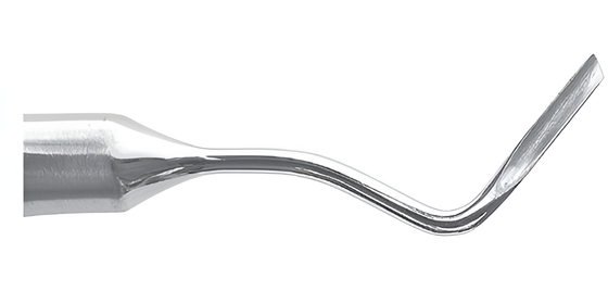 Root bar, anatomical, bent, right, Ø 2.5 mm