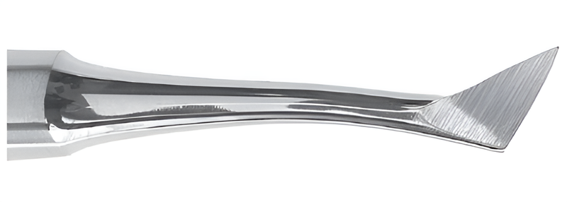 Root lever, anatomical, flag-shaped, right