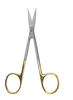 Scissors Iris straight TC 11.5cm