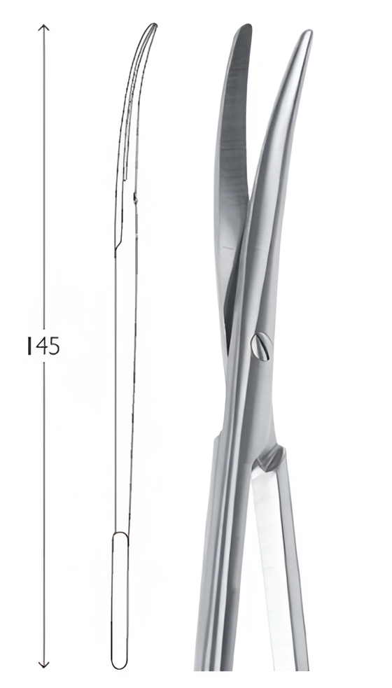 Metzenbaum scissors curved