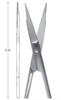 Goldman-Fox straight scissors 13 cm