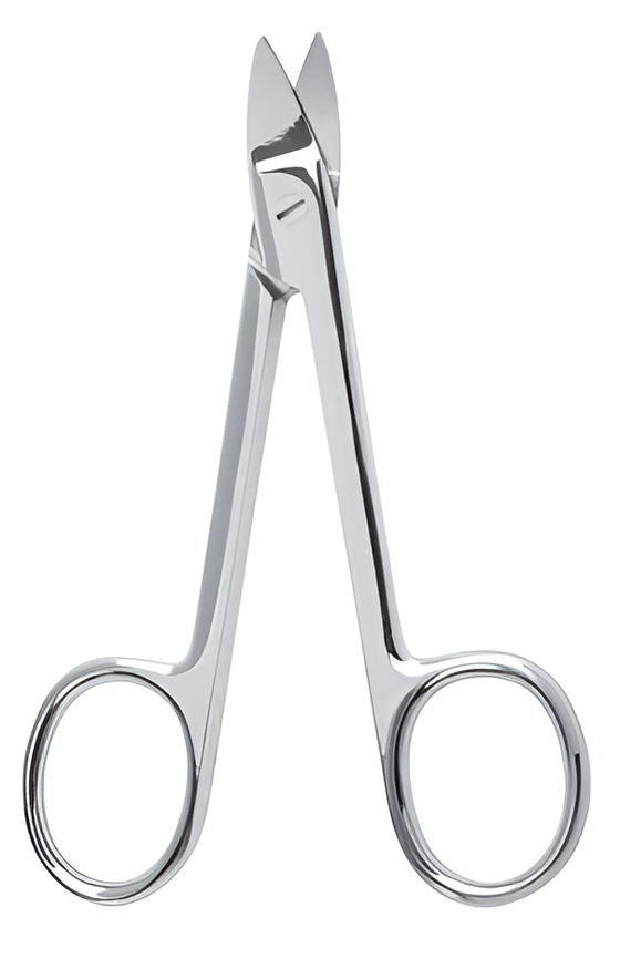Beebe curved scissors 10 cm