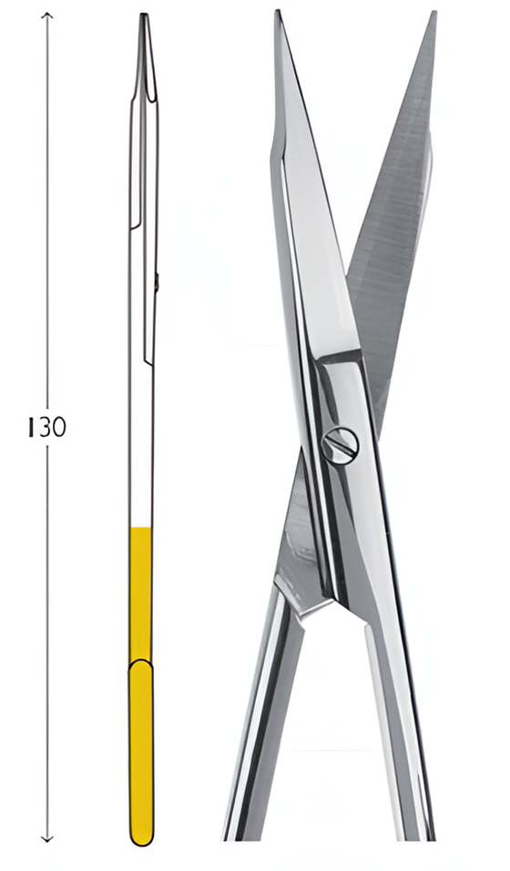 Goldman-Fox straight scissors TC 13cm