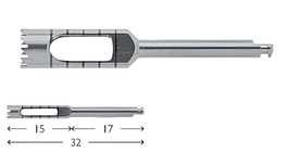 Trepan drill Ø 5 mm external, Ø 4.5 mm internal