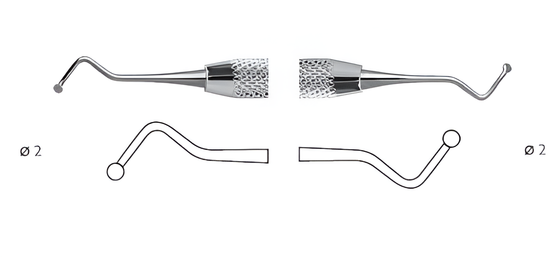 Excavators Ø 2,3 mm