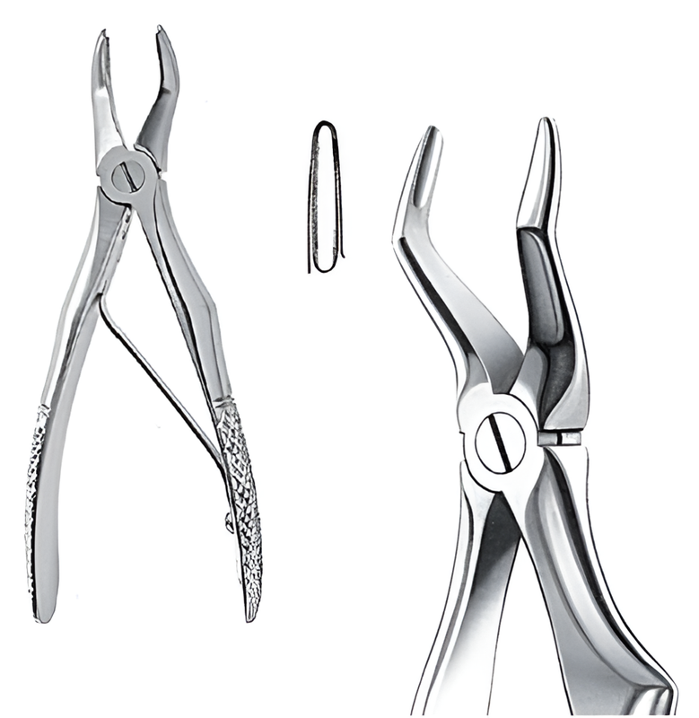 Extraction forceps for upper roots