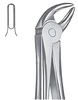 Extraction forceps for lower incisors and canines Fig.4