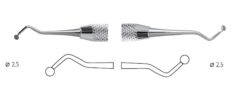 Excavators Ø 2.5 mm