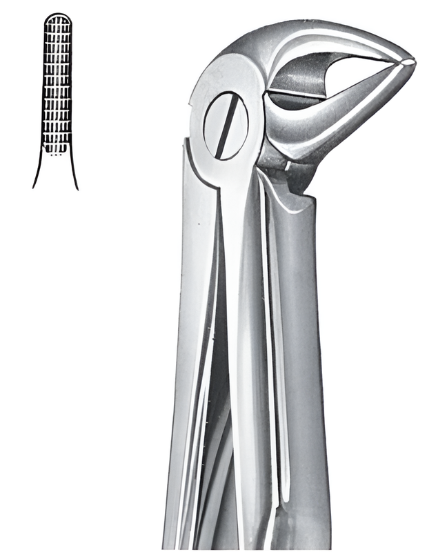 Extraction forceps for lower roots Fig.33/A