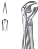 Extraction forceps for lower molars Fig.38
