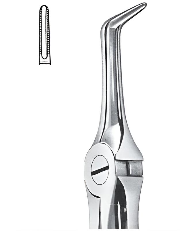 Extraction forceps for lower roots Fig.46