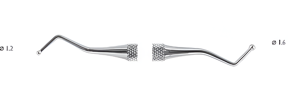 Pallina corkscrew, Ø 1.2 mm – Ø 1.6 mm