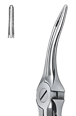 Екстракционни форцепс за корени на горни резци Fig.49