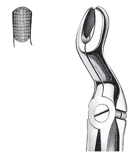 Екстракционни форцепс за мъдреци Fig.67